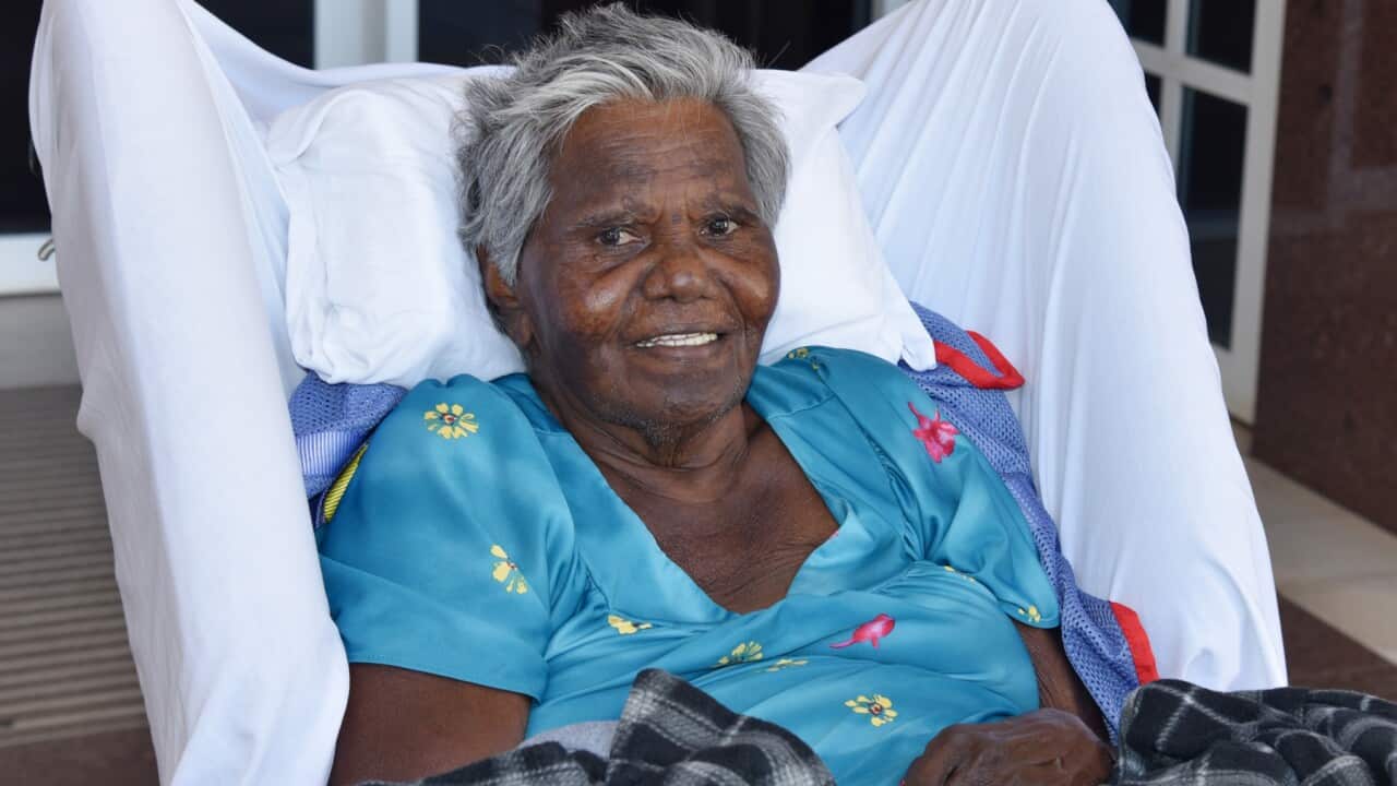 Aboriginal Elder Mildred Numamurdirdi