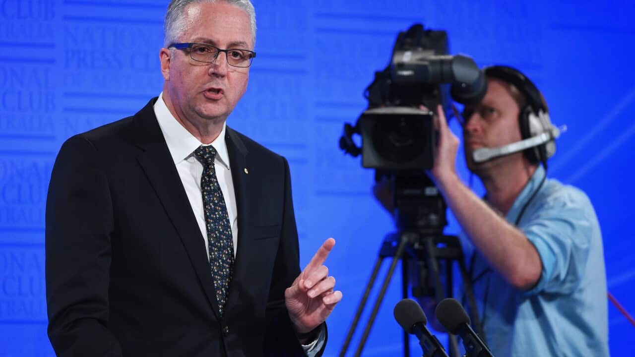 Outgoing ABC Managing Director Mark Scott