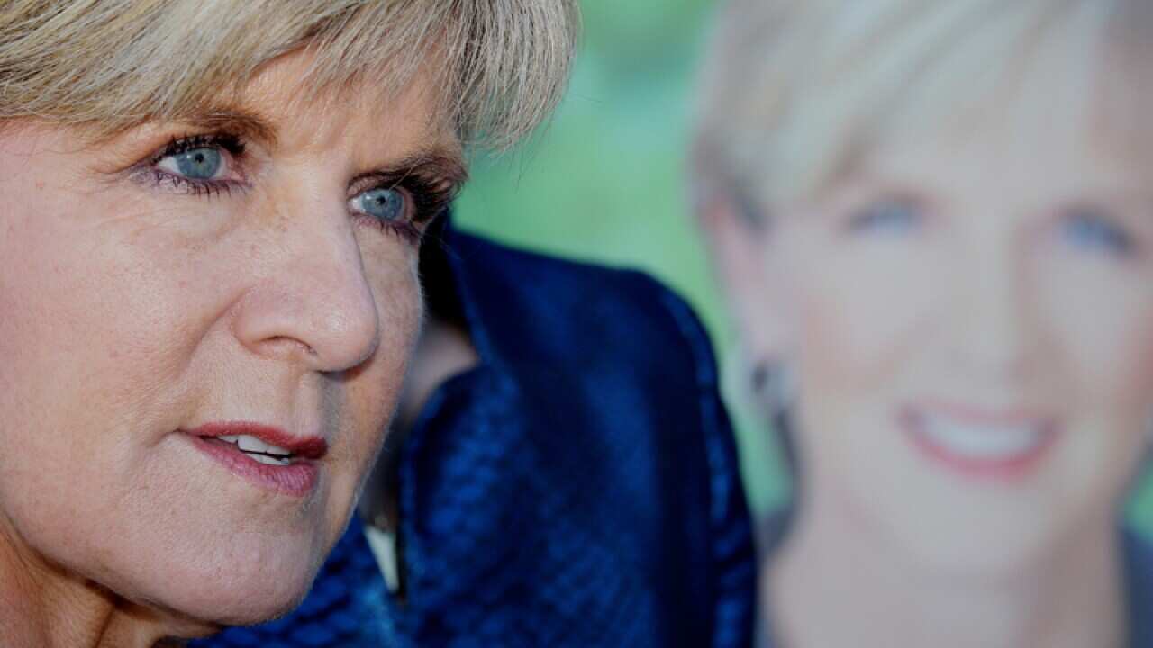 Minister for Foreign Affairs Julie Bishop