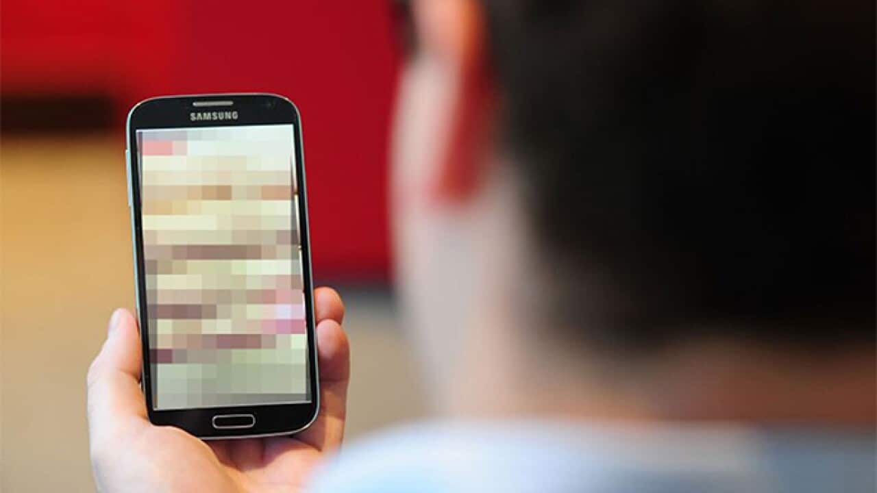 Mobile blurred