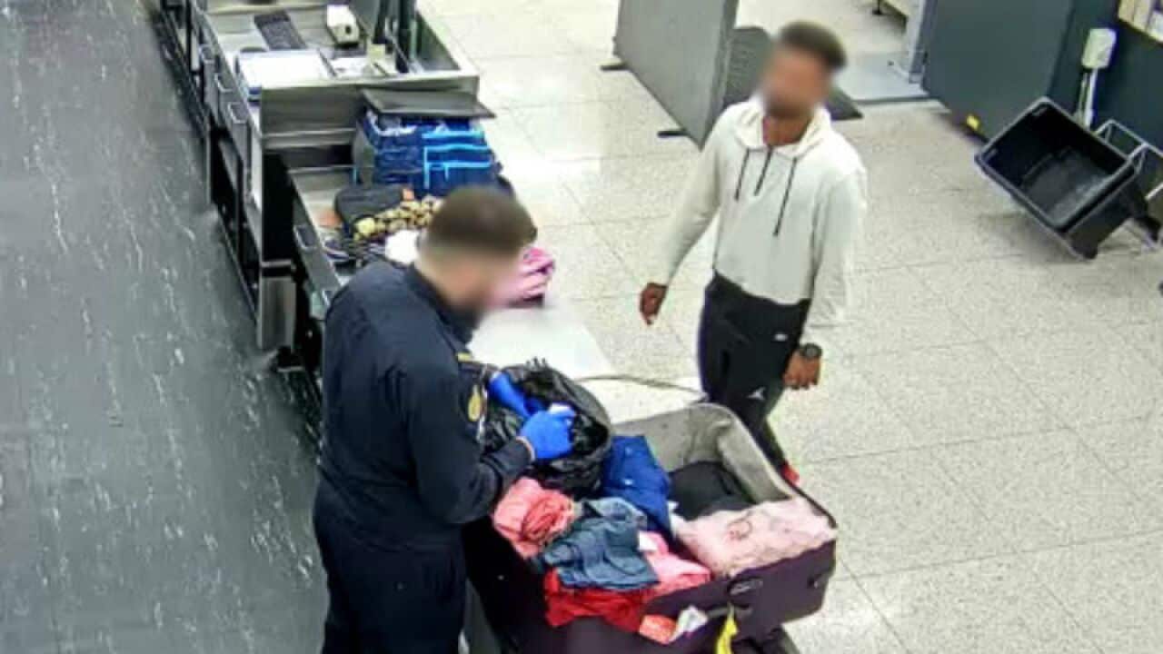 An Indian student arrested at Perth airport.