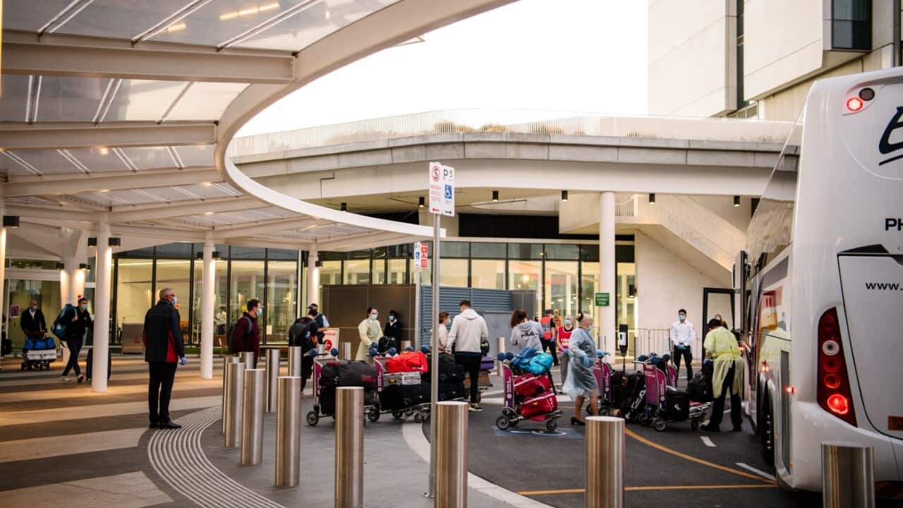 International arrivals at Adelaide Airport (AAP)