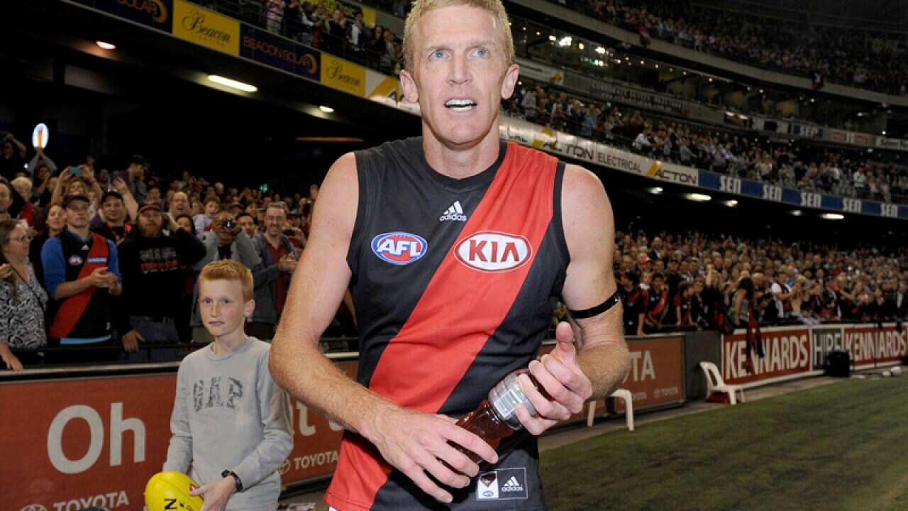 Essendon veteran Dustin Fletcher
