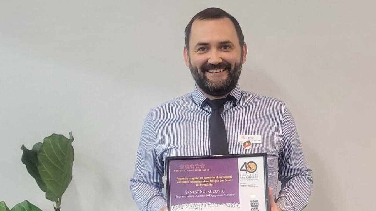 Ernest Kulauzovic, dobitnik nagrade za National Reconciliation Week u okrugu Zapadnog Sydneya, 2024,.jpg, 2.jpg