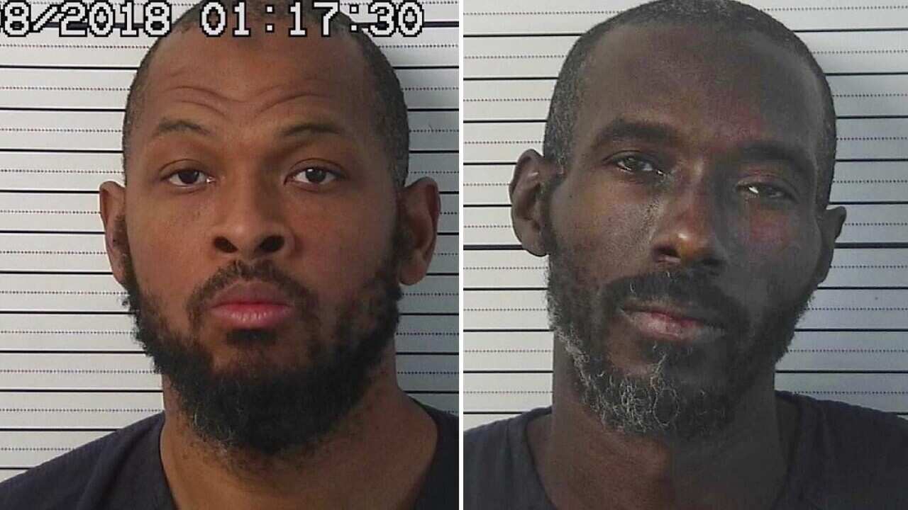 Siraj Wahhaj (left) and Lucas Morten.