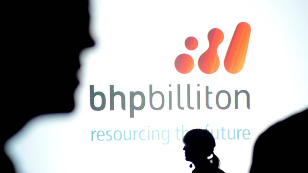 BHP Billiton's half year results in Melbourne