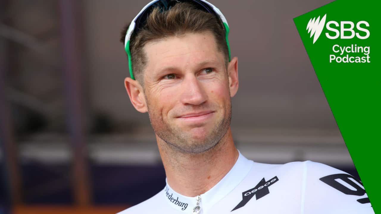 LONDON, ENGLAND - AUGUST 04: Start / Mark Renshaw of Australia and Team Dimension Data / during the 8th Prudential RideLondon-Surrey Classic 2019 a 169km race from London-Bushy Park to London-The Mall / #RideLondon / #PRLClassic / @RideLondon / on August 04, 2019 in London, England. (Photo by Alex Livesey/Getty Images)