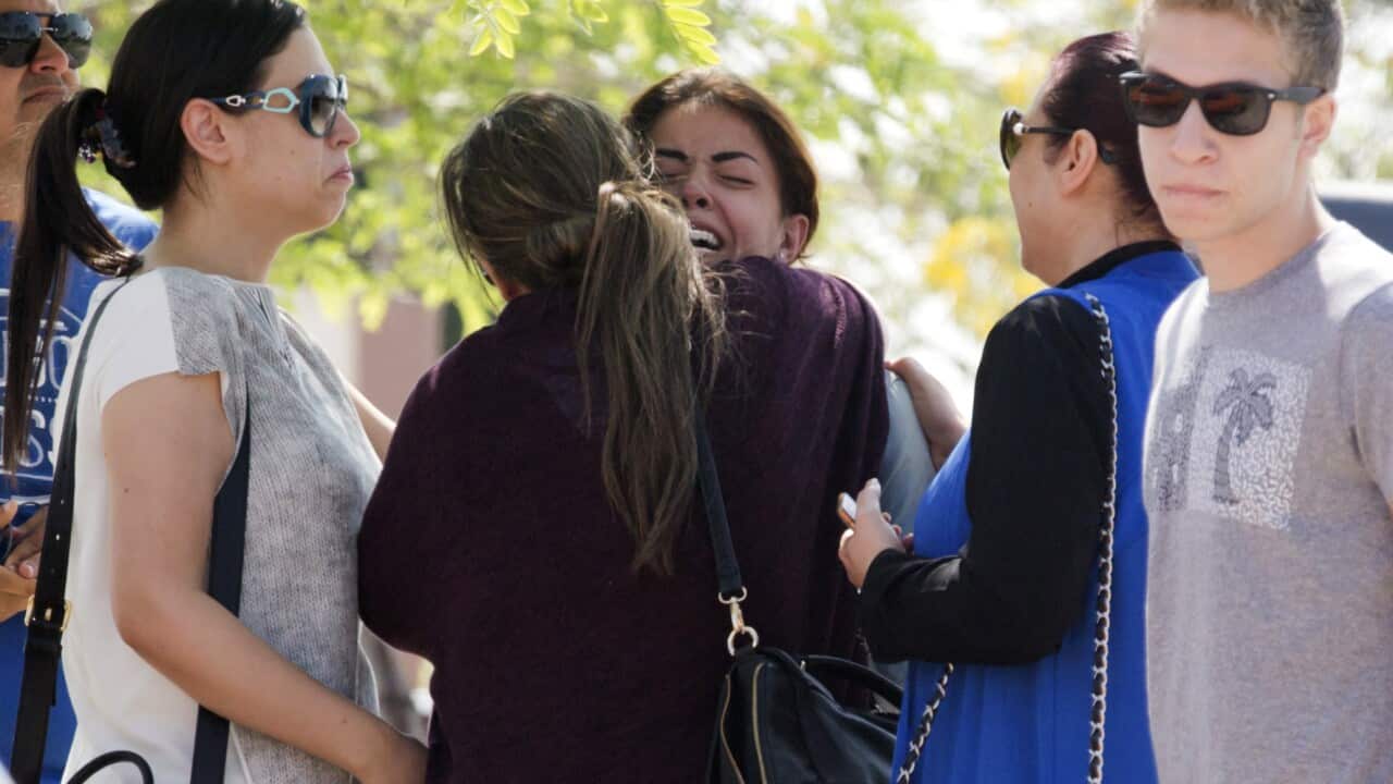 Relatives grieve 