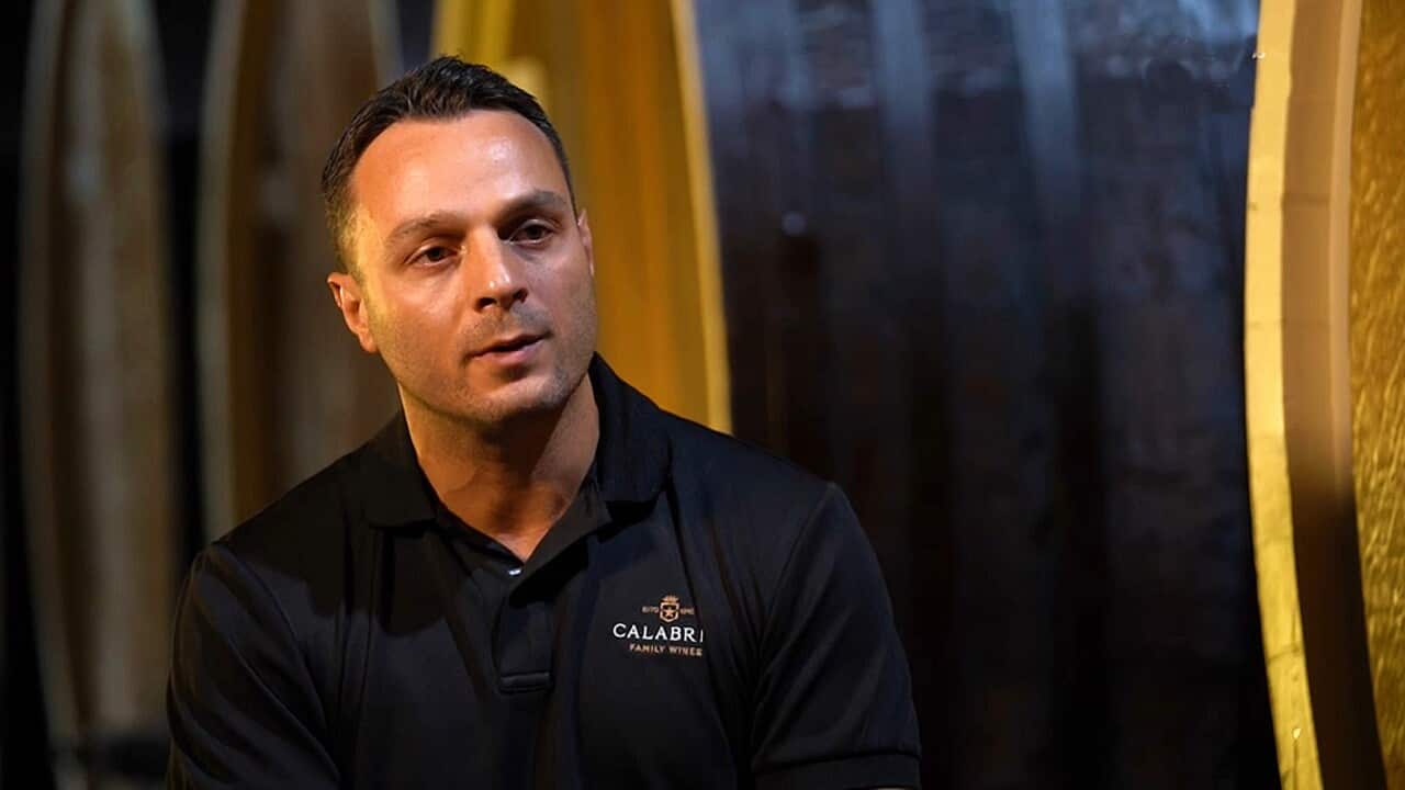 Winemaker Andrew Calabria