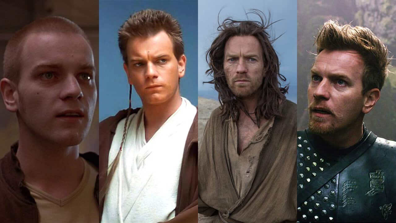 Ewan McGregor hairstyles