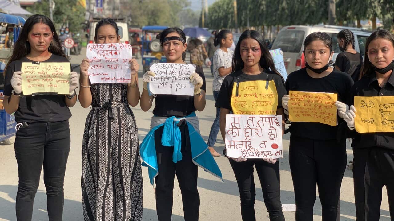 Protests against rape in Nepal