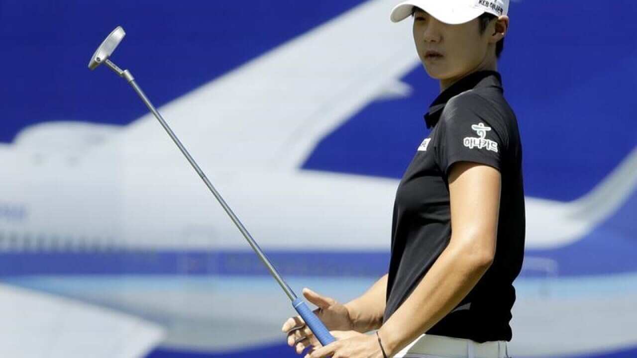 South Korean golfer Sung Hyun Park