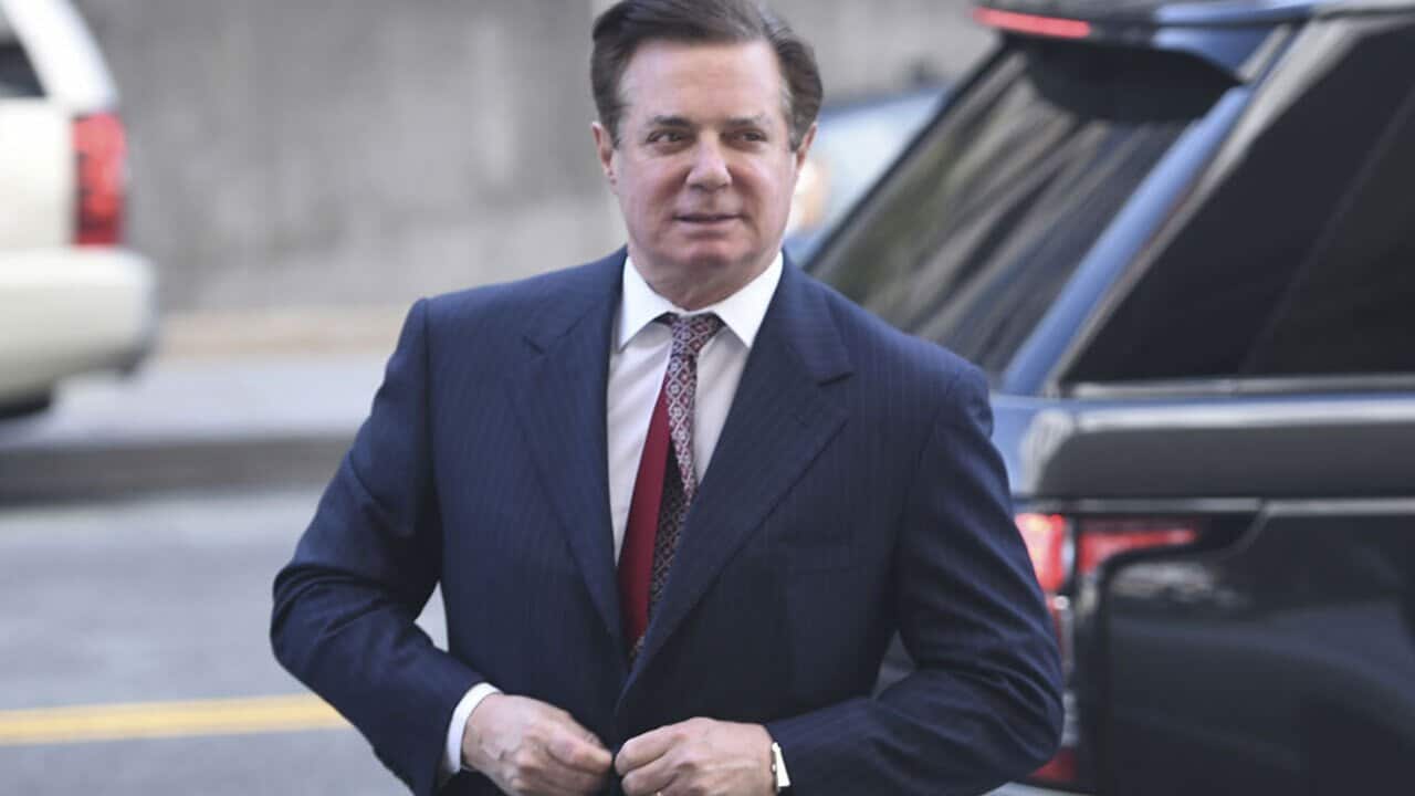 Paul Manafort arrives for a hearing at US District Court on June 15, 2018 in Washington, DC.