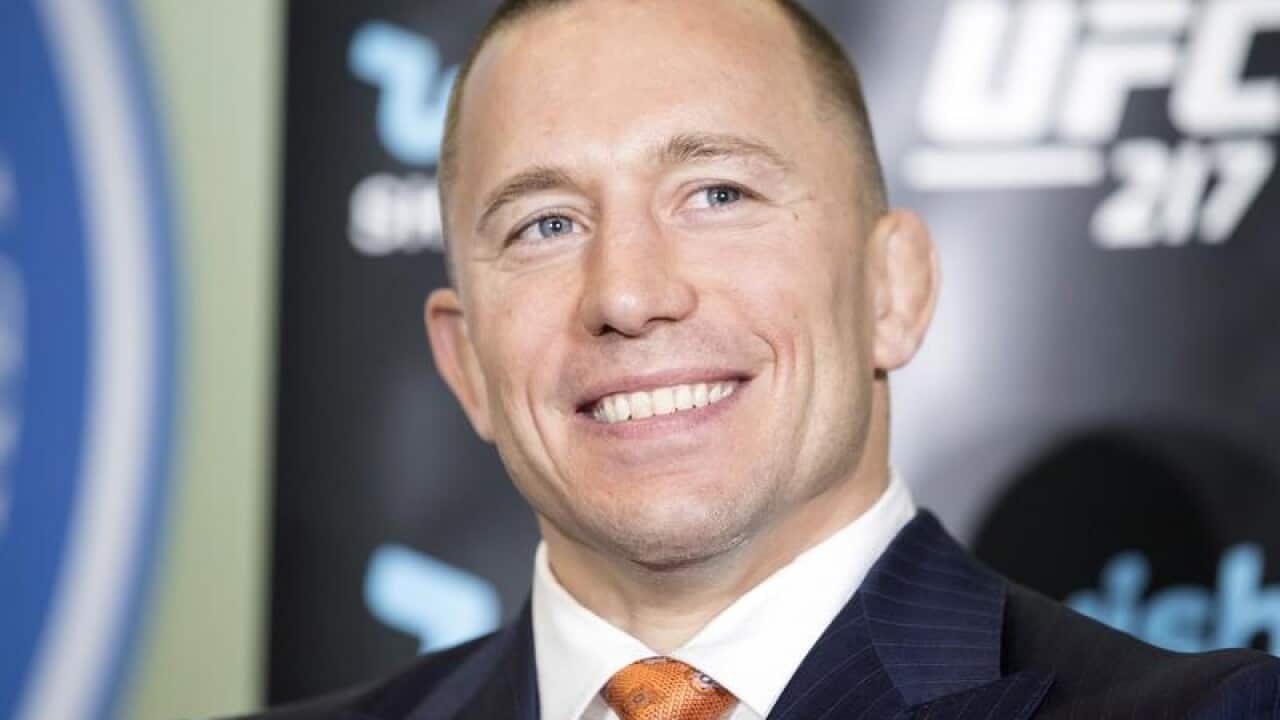 Canadian UFC fighter Georges St-Pierre
