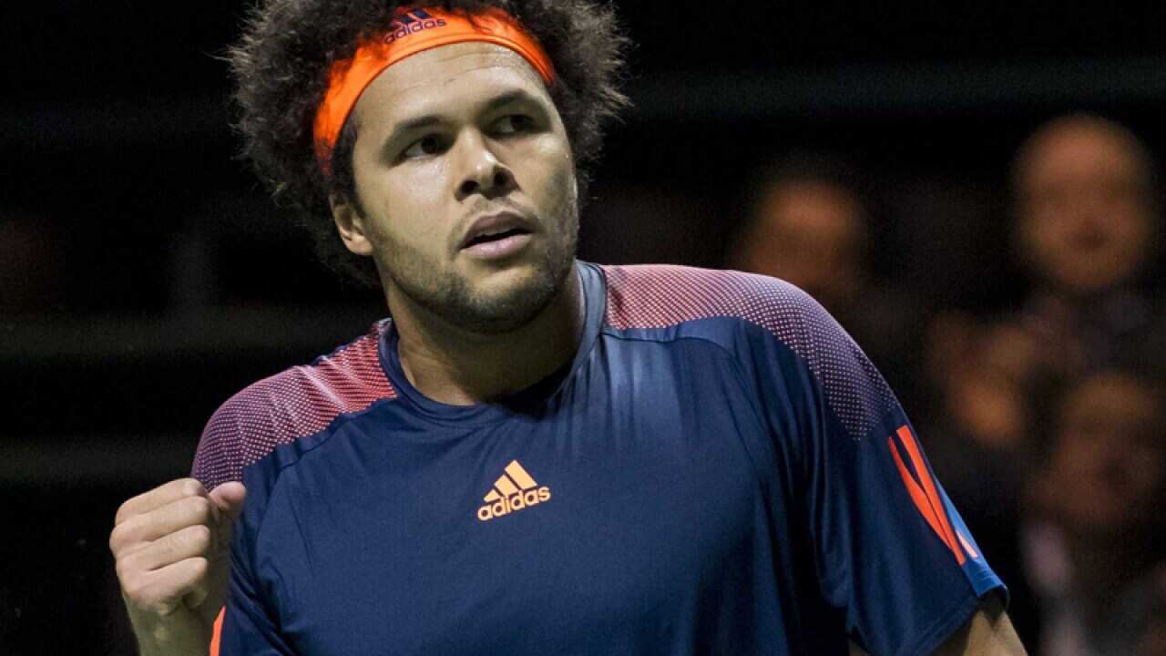 Jo-Wilfried Tsonga in Rotterdam