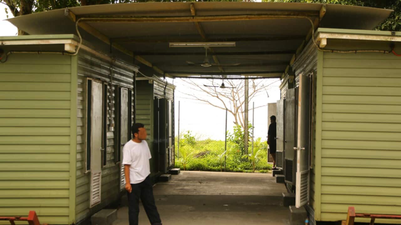 File photo of the Manus Island detention centre