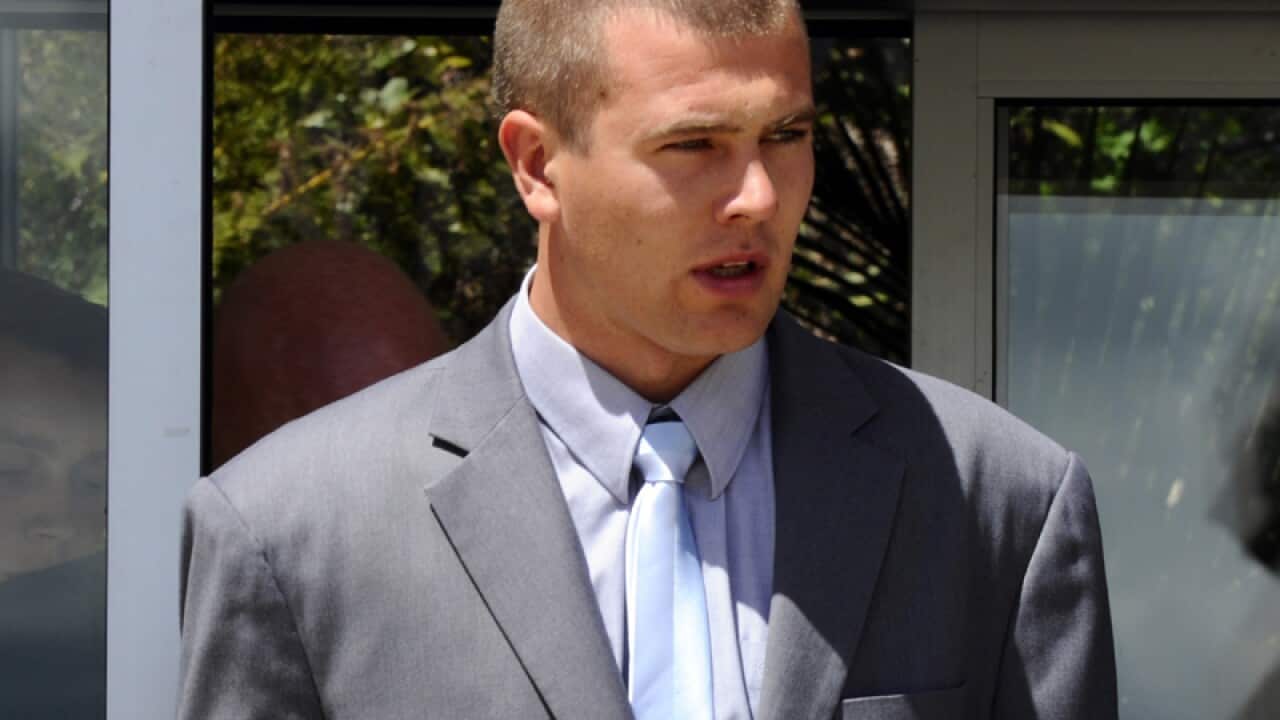 Former ADFA cadet Daniel McDonald leaves the ACT Supreme court