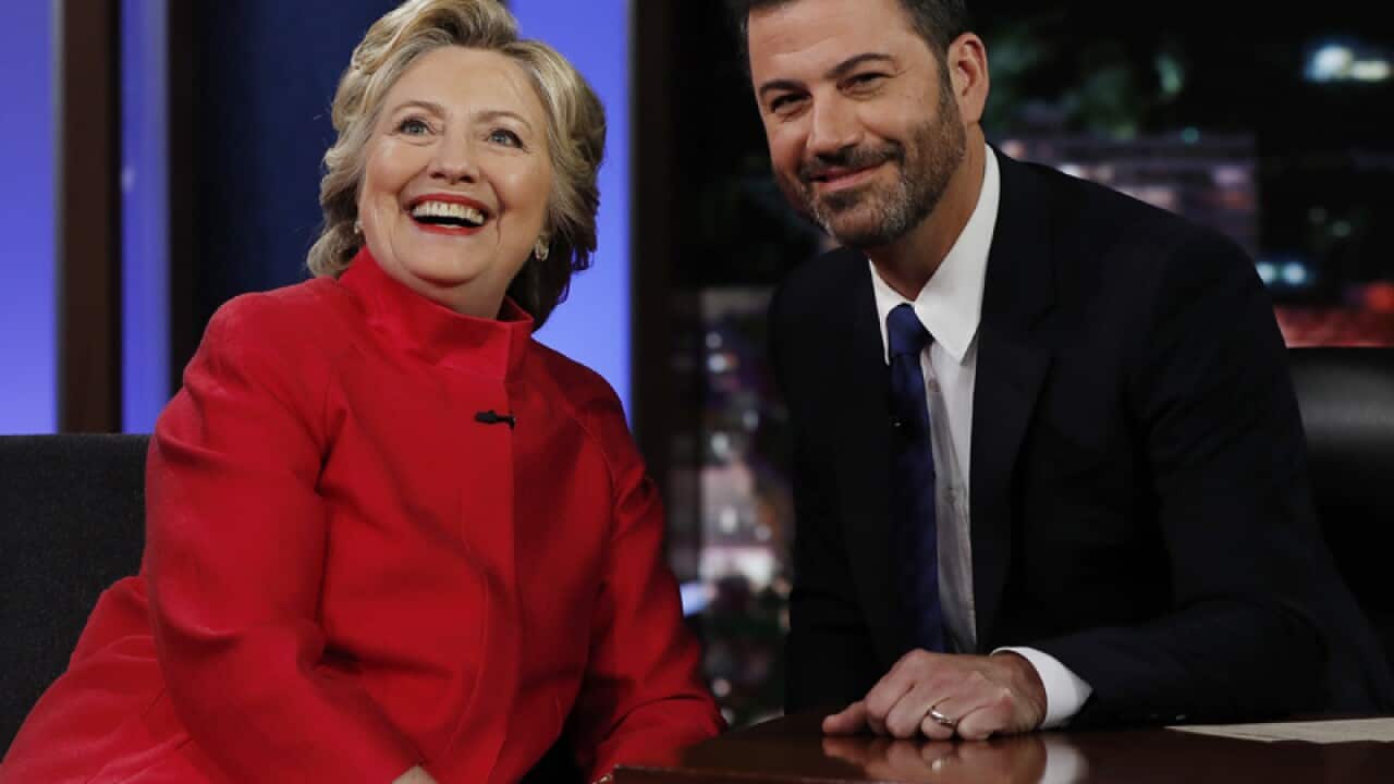 Democratic presidential nominee Hillary Clinton