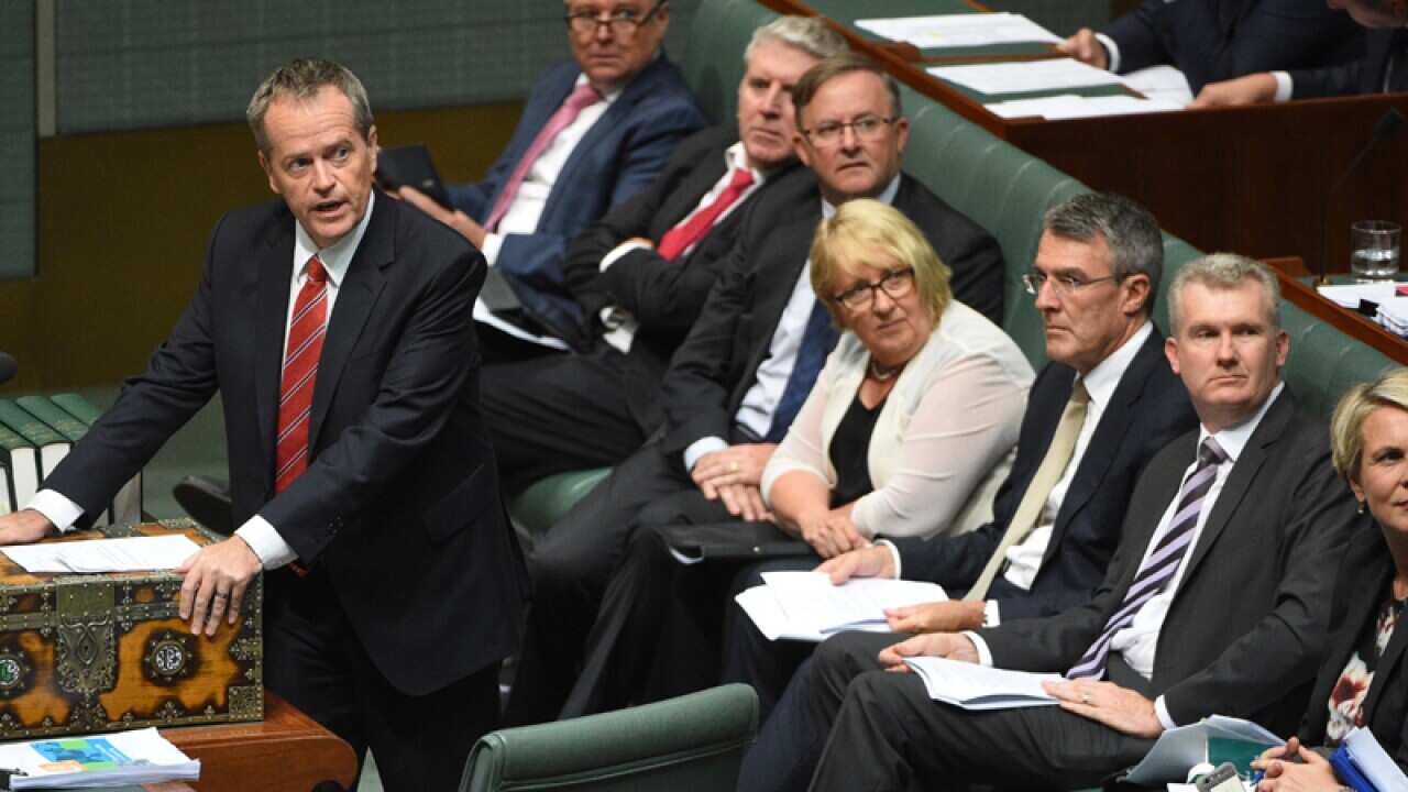 Leader of the Opposition Bill Shorten during Question Time.