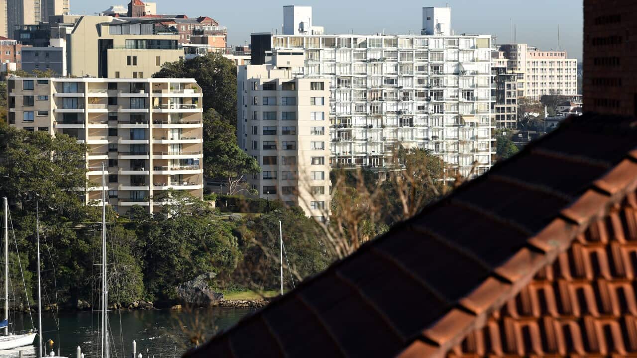 Residential housing in Sydney's inner east.