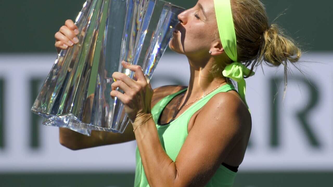 Russian tennis player Elena Vesnina