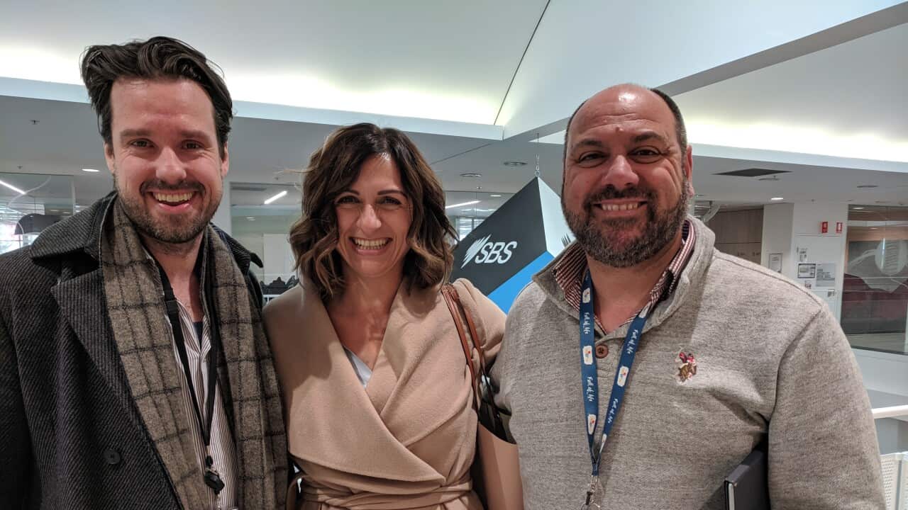 Robert Jozinovic, Mirjana Cestar and Ned Ticic