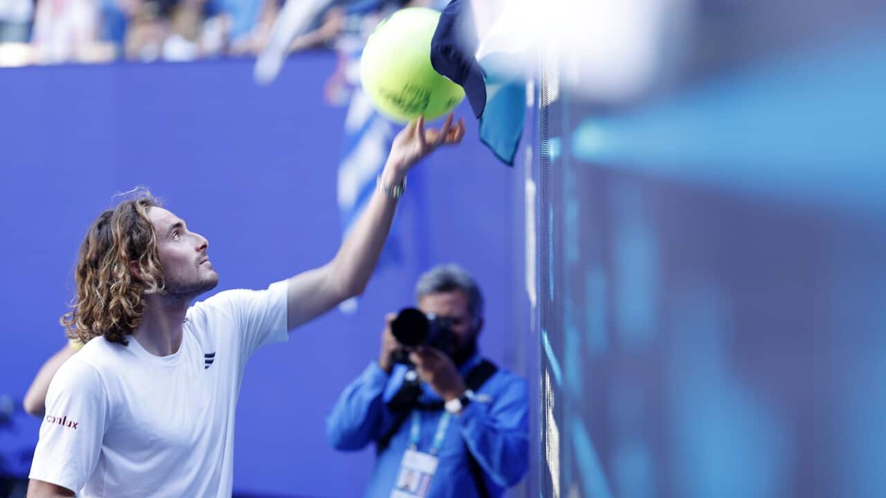 Stefanos Tsitsipas, 2023 Australian Open, Melbourne Park