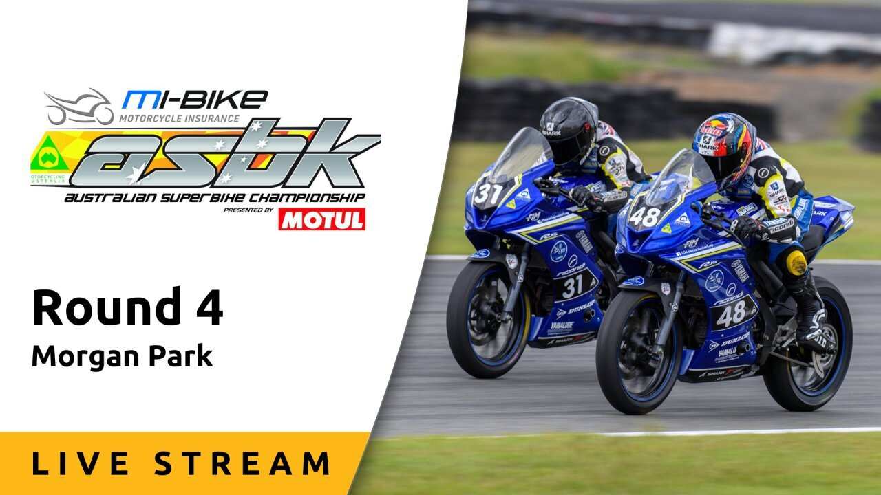 Round 4, Morgan Park - Live Stream - Australian Superbike Championship 2024