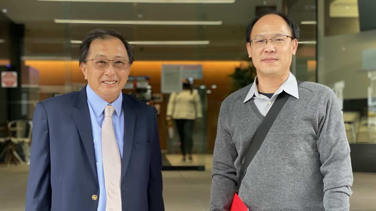 Lawyer Michael Chan and Troyrone Zen Lee