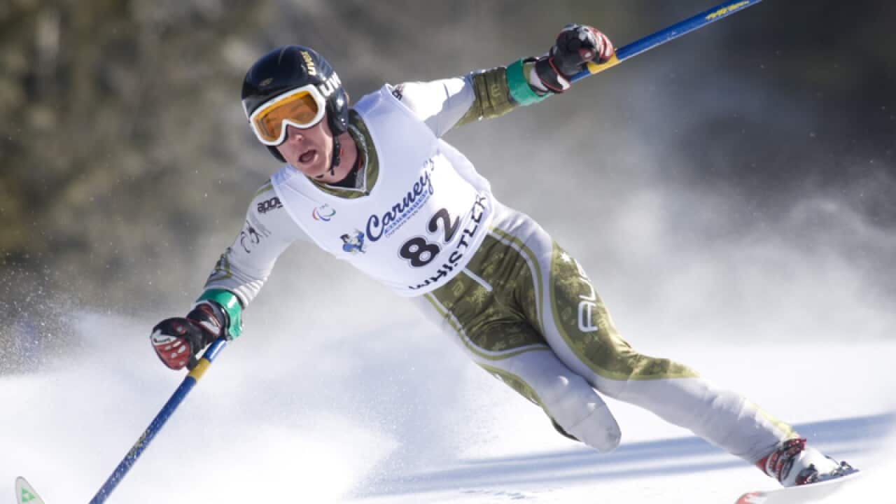 File photo of Australian Paralympic alpine skier Toby
