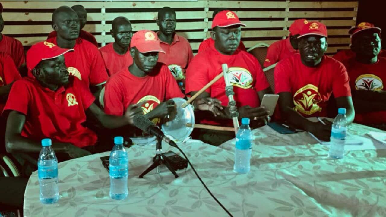 Mangok Thuch Aguer and Jecamer in Juba