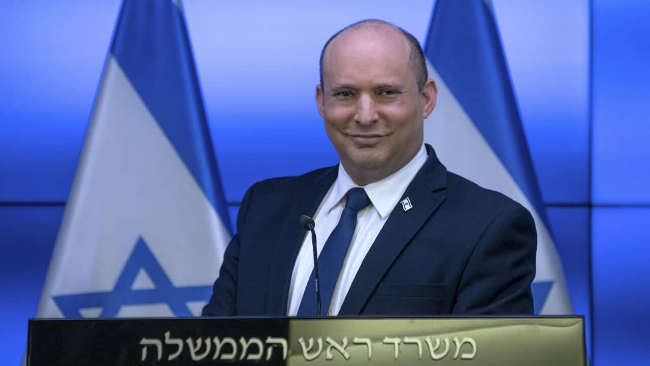 Israel Prime Minister Naftali Bennett (AAP)
