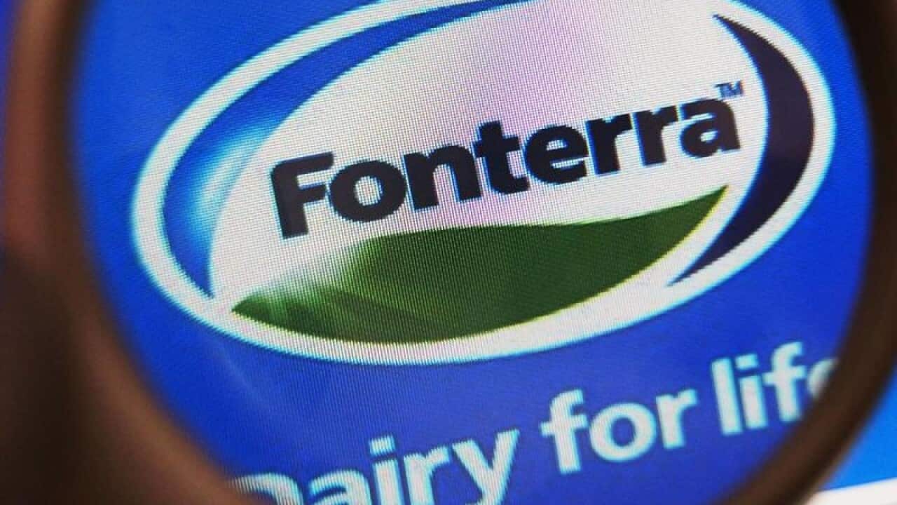 Fonterra logo.