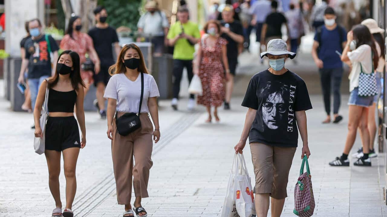 Members of the public in Brisbane
