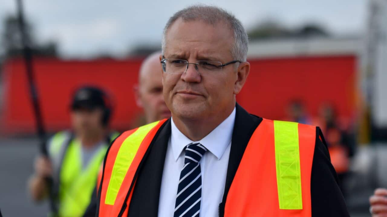 Scott Morrison says that because of government efforts, emissions target will be met "in a canter".