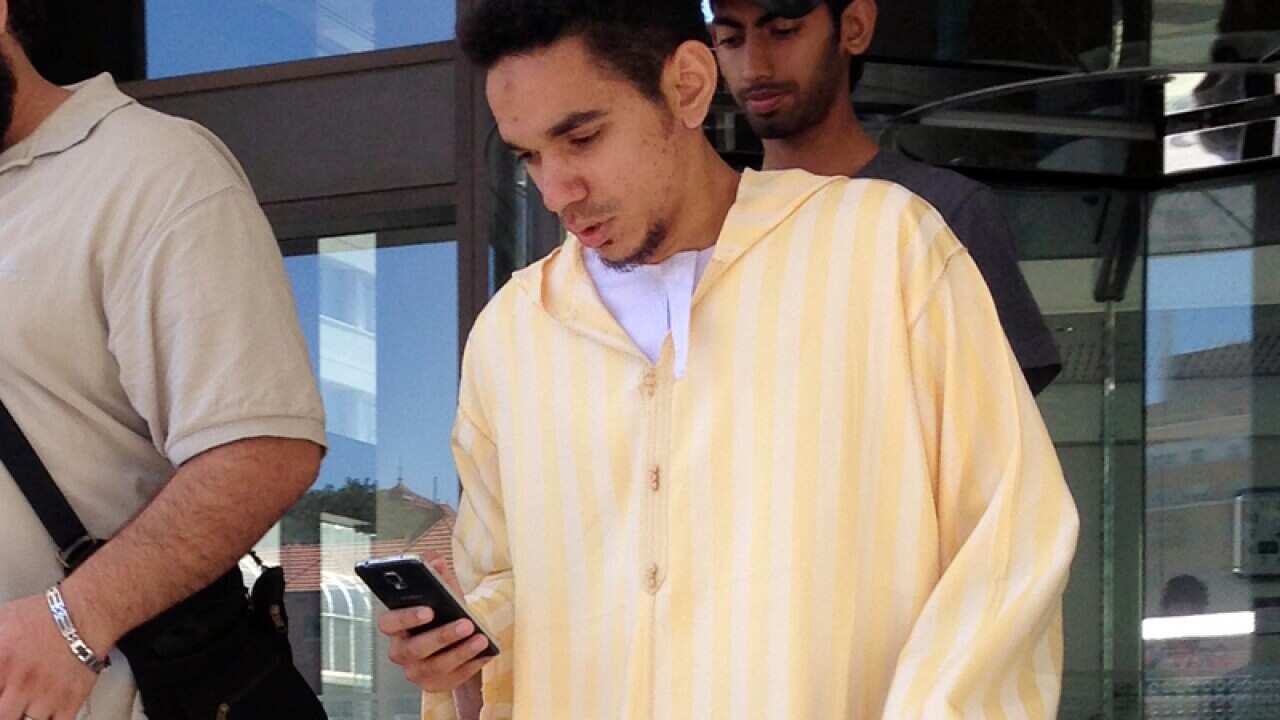 Self-proclaimed Islamic sheik Junaid Thorne (right)