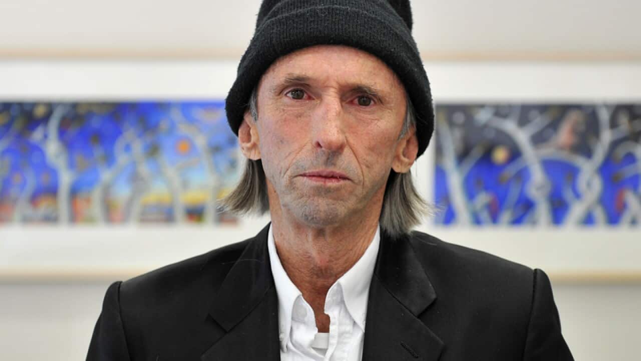 Artist and musician Reg Mombassa