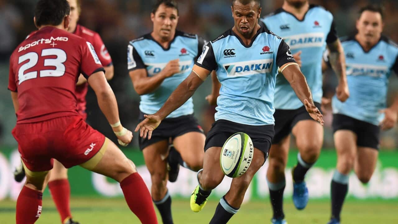Kurtley Beale of the Waratahs