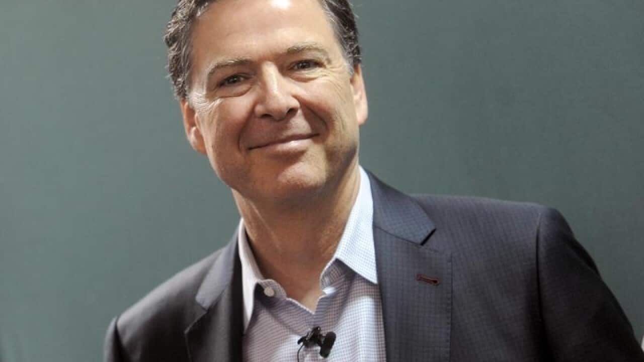 Former FBI director James Comey