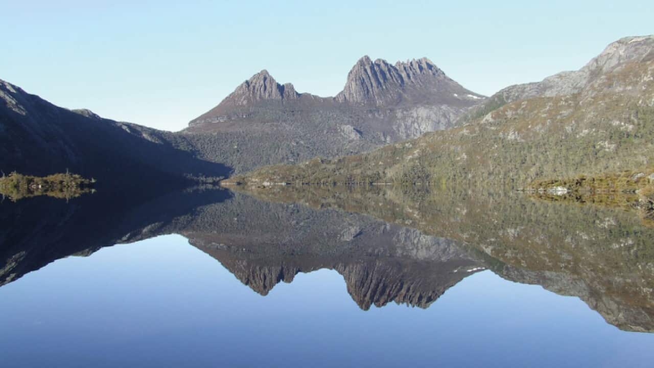 Cradle Mountain viewed from Tasmania's Overland Track