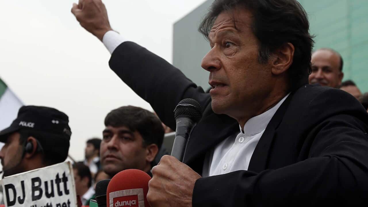 Pakistan politician Imran Khan