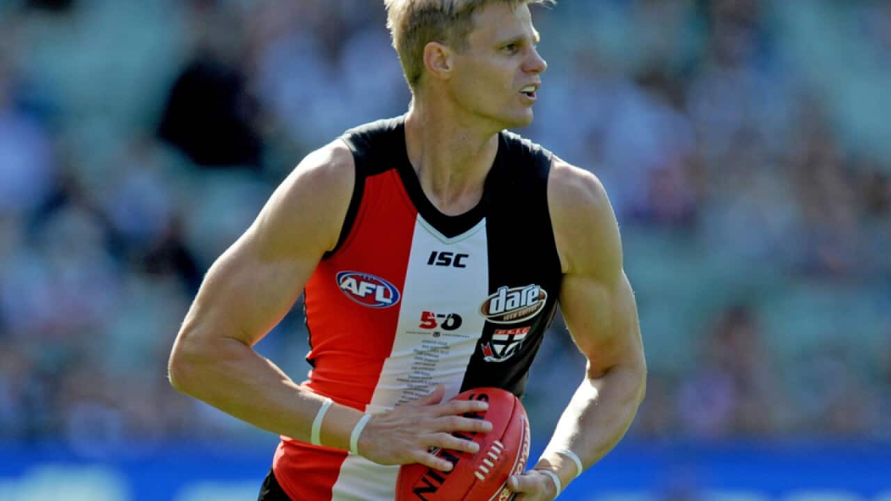 St Kilda captain Nick Riewoldt