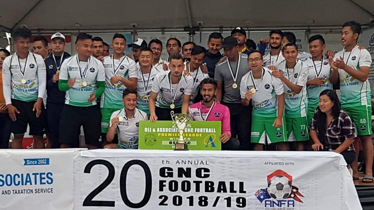 Beni FC wins 20th GNC football competition 2019 in Sydney.