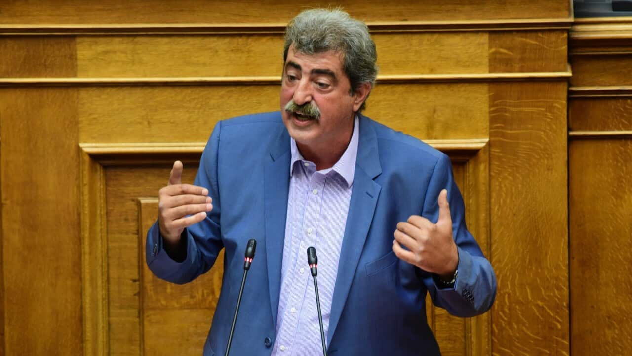 HELLENIC PARLIAMENT, ATHENS, ATTIKI, GREECE - 2019/07/31: Former Deputy Minister of Health and deputy of Syriza Pavlos Polakis 