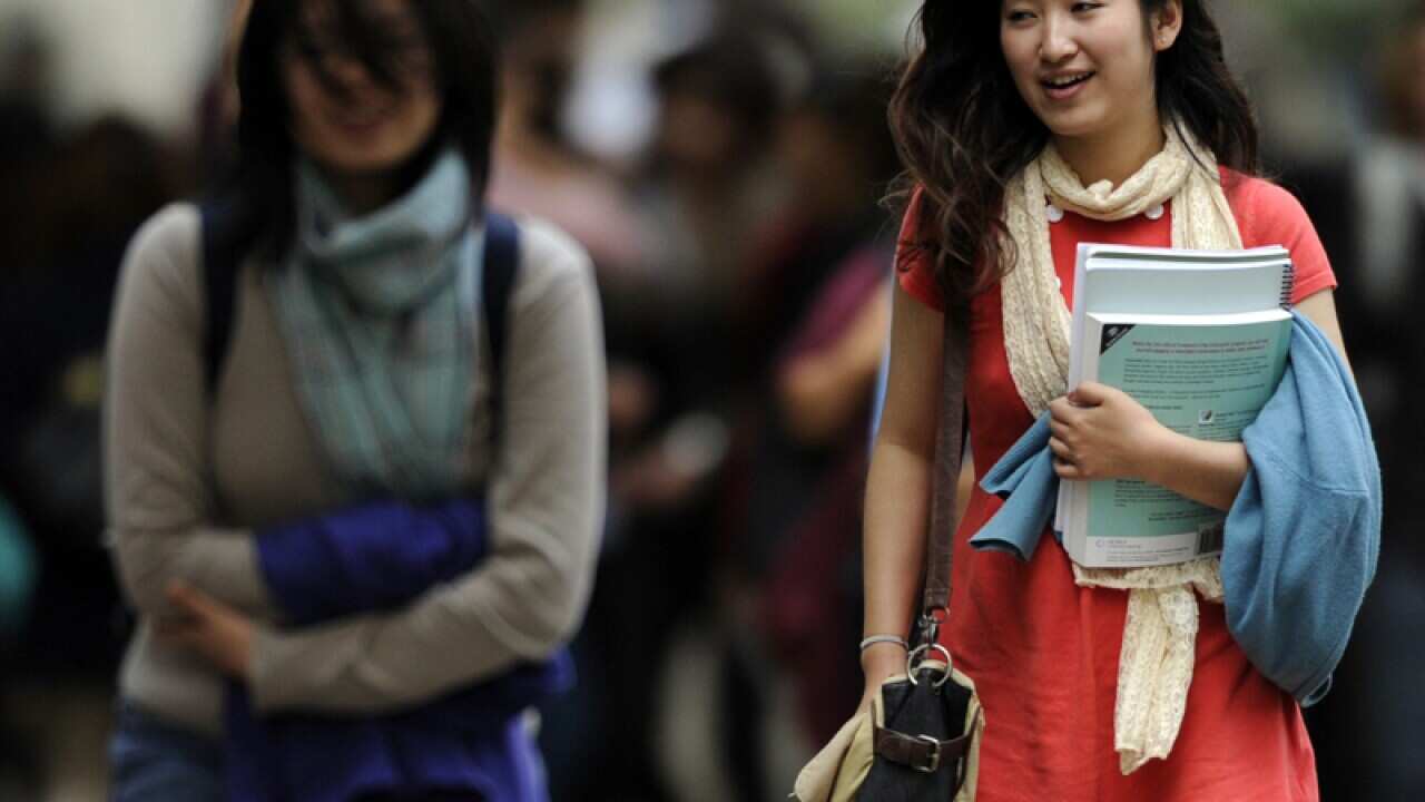 Tertiary students at the University of Melbourne