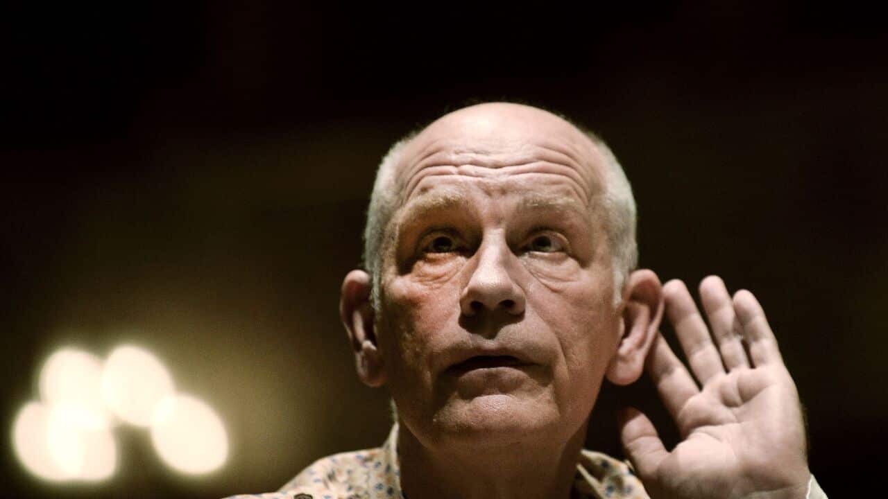 US actor John Malkovich