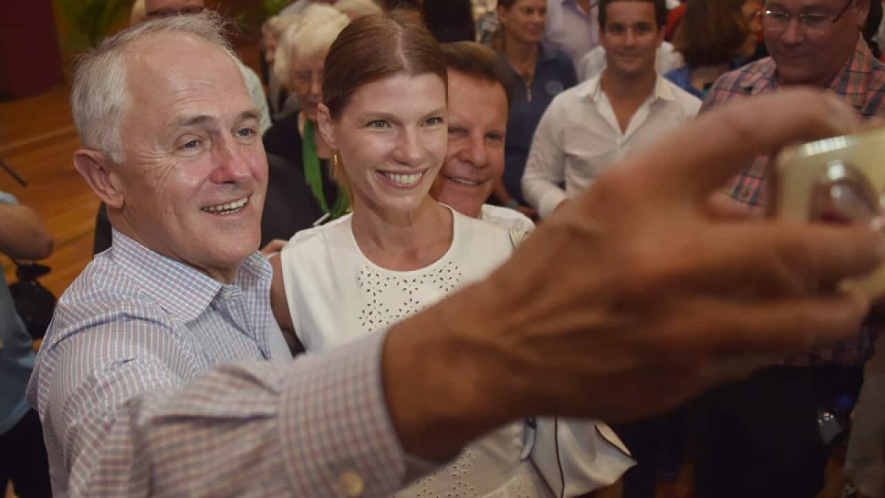 Malcolm Turnbull during a tour of northern Australia