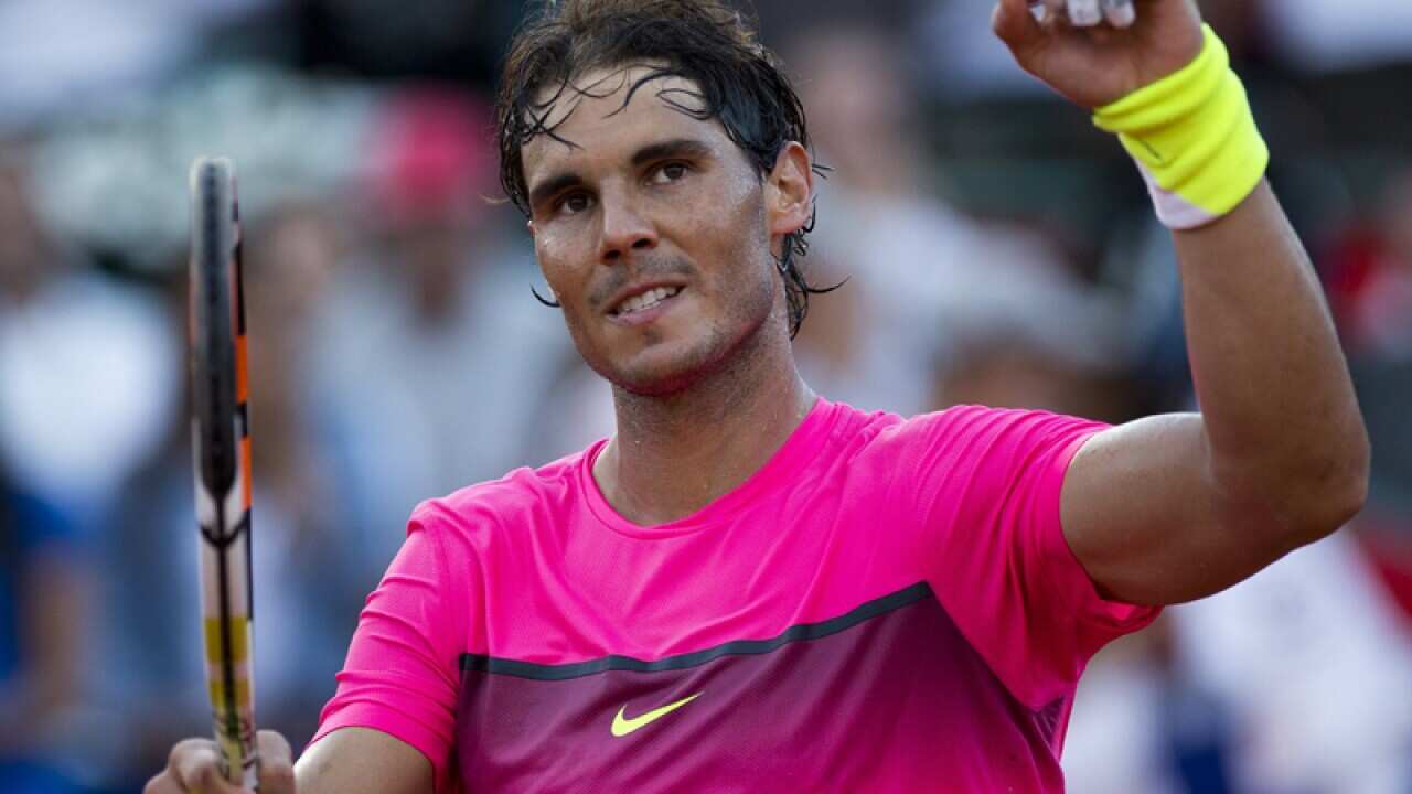 Rafael Nadal of Spain