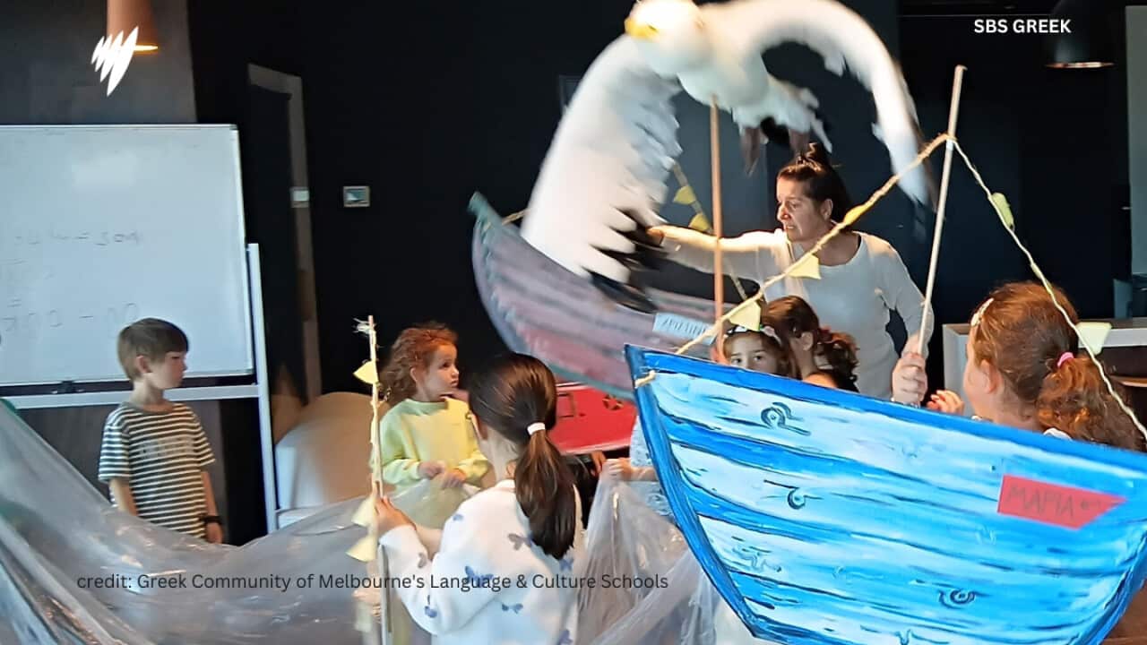 Η θεατροπαιδαγωγός Κατερίνα Πουταχίδου, στις πρόβες για την γιορτή των Σχολείων Ελληνικής Γλώσσας και Πολιτισμού της Ελληνικής Κοινότητας Μελβούρνης / Greek Community of Melbourne's Language & Culture Schools