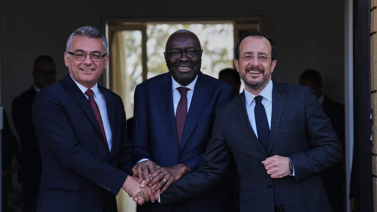 CORRECTION Cyprus Peace Talks